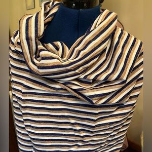 Vintage Knit Fabric Retro Stripe 1 -1/3 Yardage